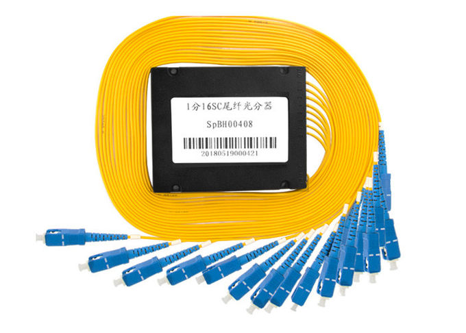 Faser-Optikteiler-Kasten PLC-1X16 in Verbindungsstück Sc UPC für FTTX-Systeme 2