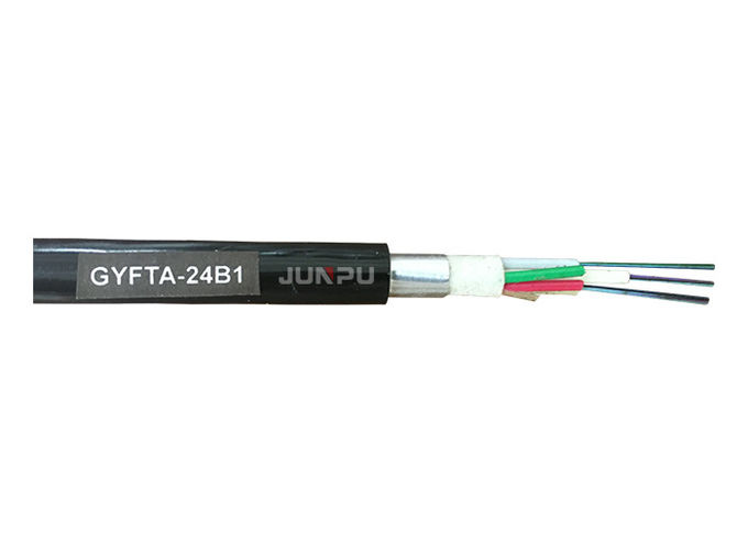 Multimodefaser-optisches Kabel im Freien, Faseroptiktransceiverkabel, GYFT, GYTS 1