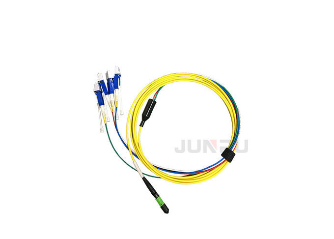 LC UPC lockern heraus Millimeter-Faser-Optikverbindungskabel G657A2 G652D OM3 OM5 MPO Inspektion 10M auf 0