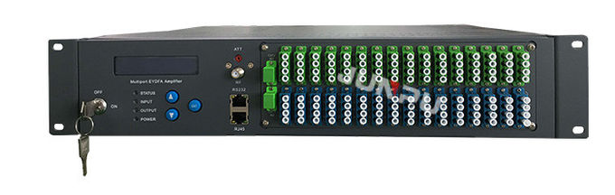 1540-1563 nm PON CATV FTTH Gpon EDFA WDM Combiner 32 Ports mit 23 dBm pro Port 7