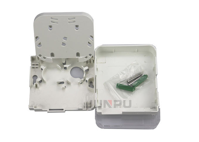 Weißer Farblichtwellenleiter-Beendigungs-Kasten, PC+ABS-Lichtwellenleiterkasten 0